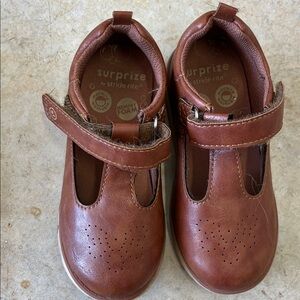 Stride Rite Brown Kids Dress Shoes